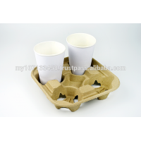 Paper Pulp -4 cup tray