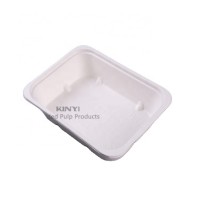 Custom-Made eco friendly molded paper pulp biodegradable food packaging box