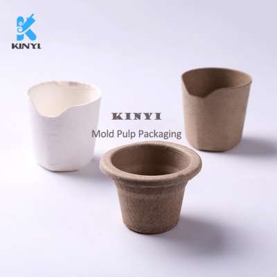 Eco Friendly Gardening Planters, Biodegradable Plant Fiber Flower Tray