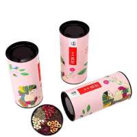 Custom round kraft paper tube packaging