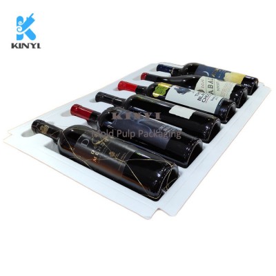 Red Wine Transport Packaging Inside Inlay