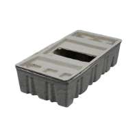 Recycled Paper Pulp Box with Lid Protective Packaging