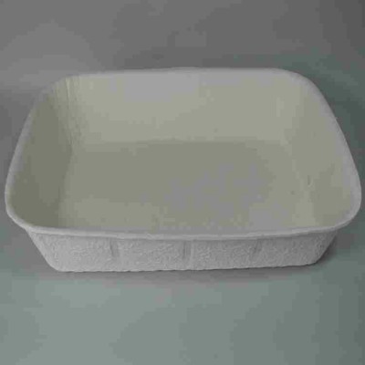 Biodegradable and compostable paper pulp cat litter box