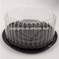 Disposable clear pp plastic cake box for pastry