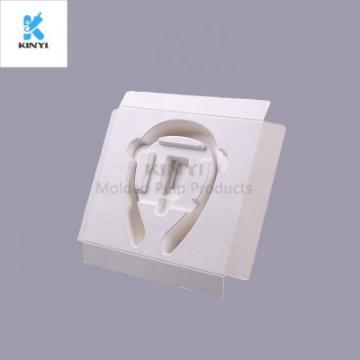 Eco-friendly Biodegradable Pulp Molded Paper Packaging Tray