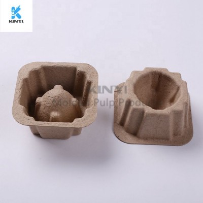 Custom Paper Pulp Molded One Piece Egg Packaging Box,Tray